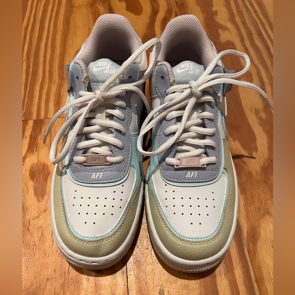 Pastel Nike Air Force 1s